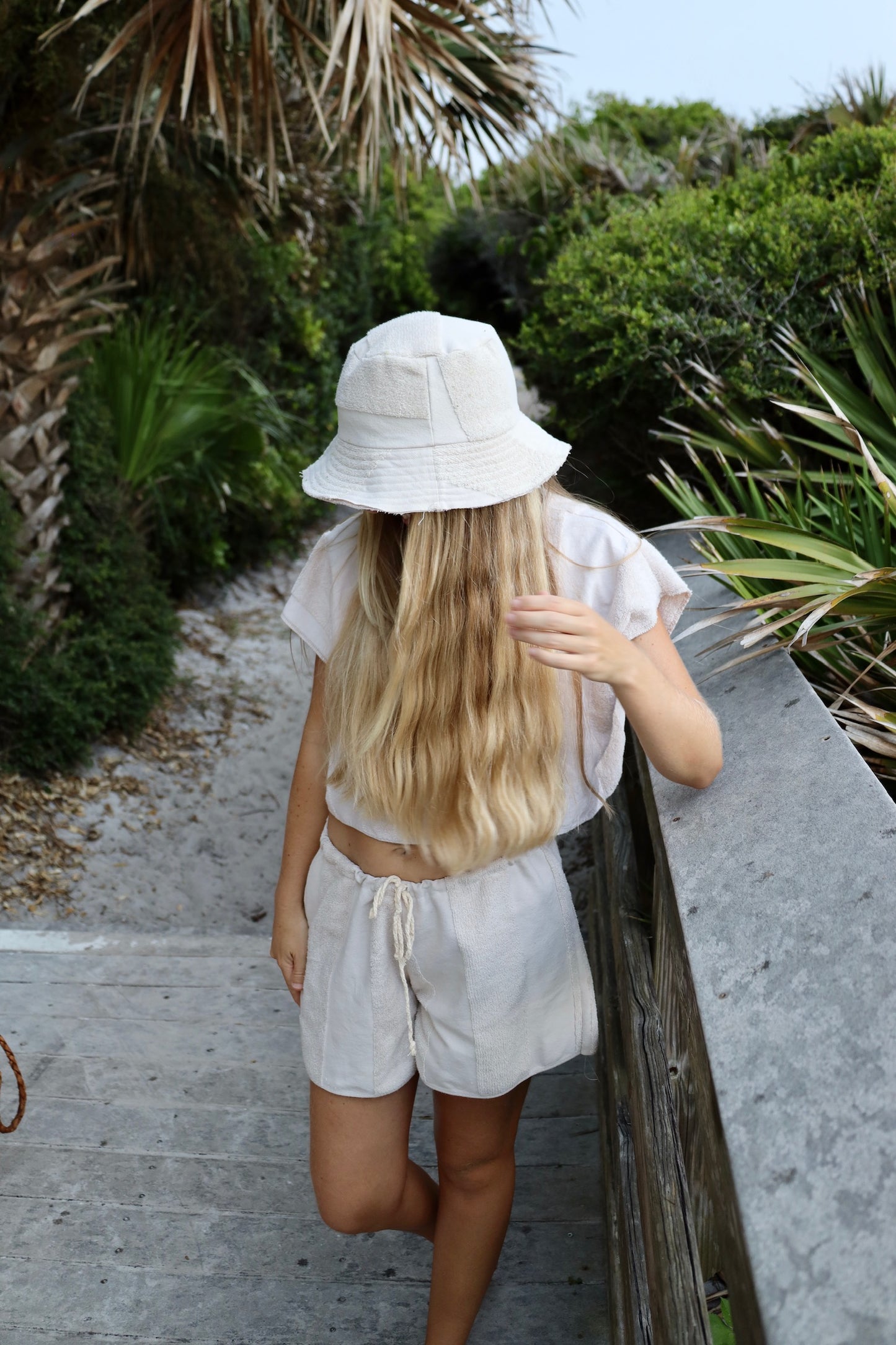 Neutral Towel Bucket Hat