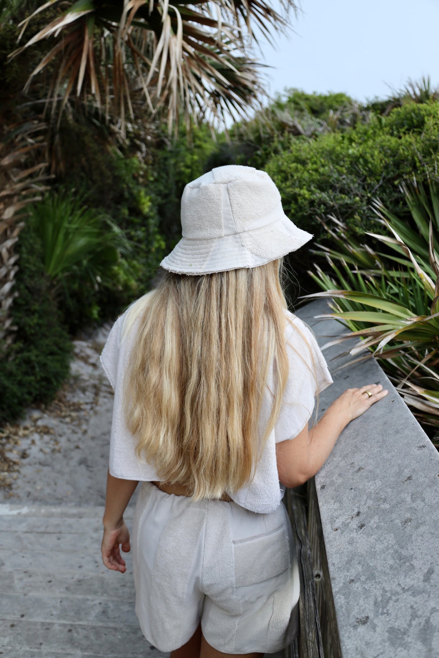 Neutral Towel Bucket Hat