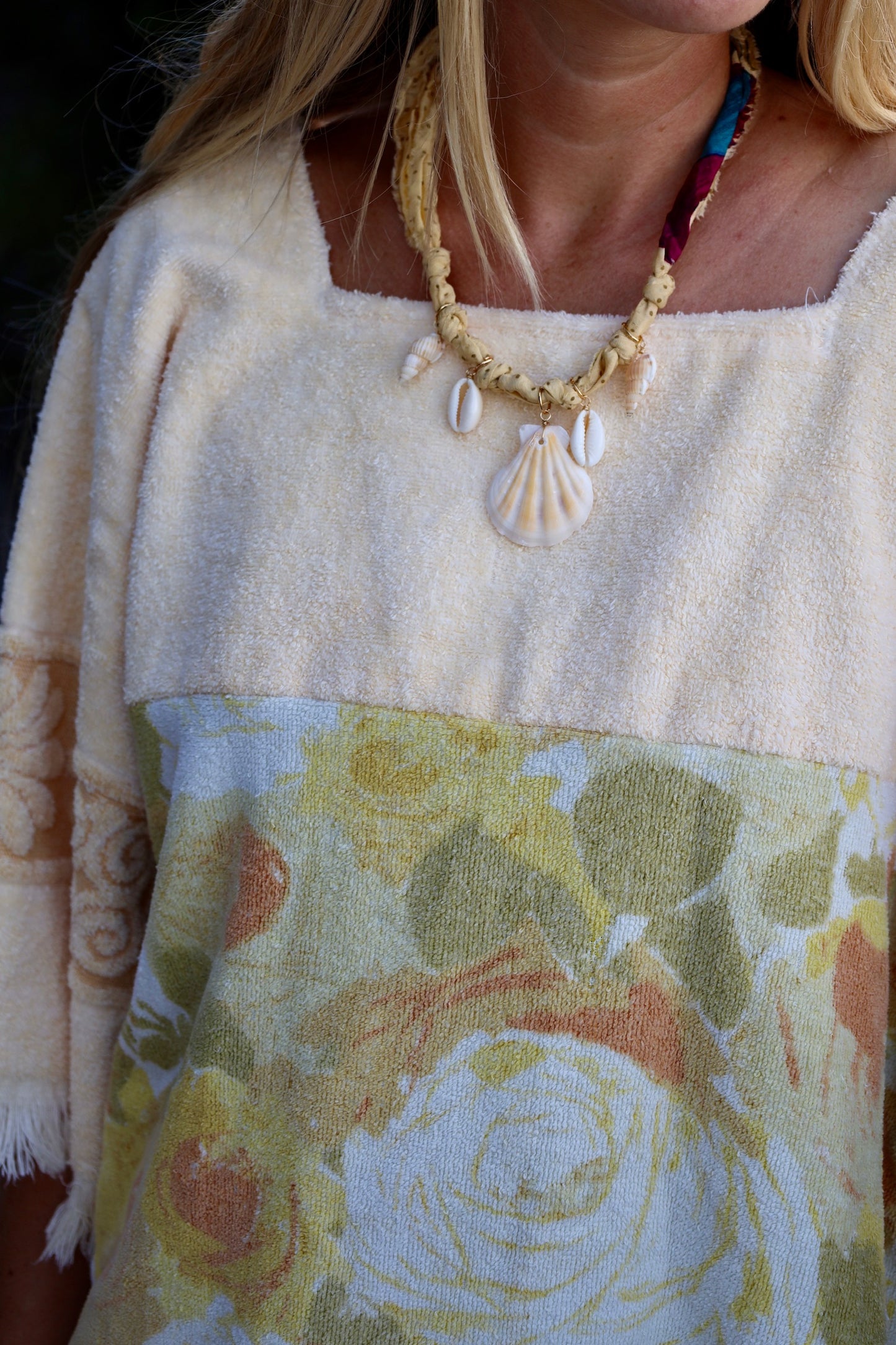 Buttercream Floral Towel Dress