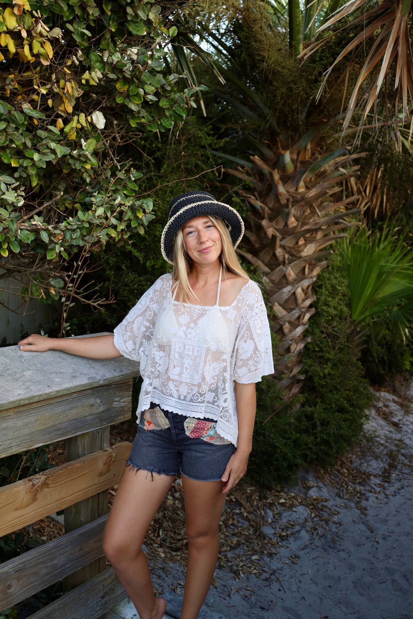 Vintage Lace Boho Top