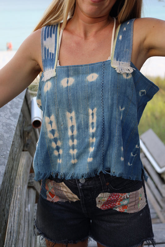 Indigo Tank Top