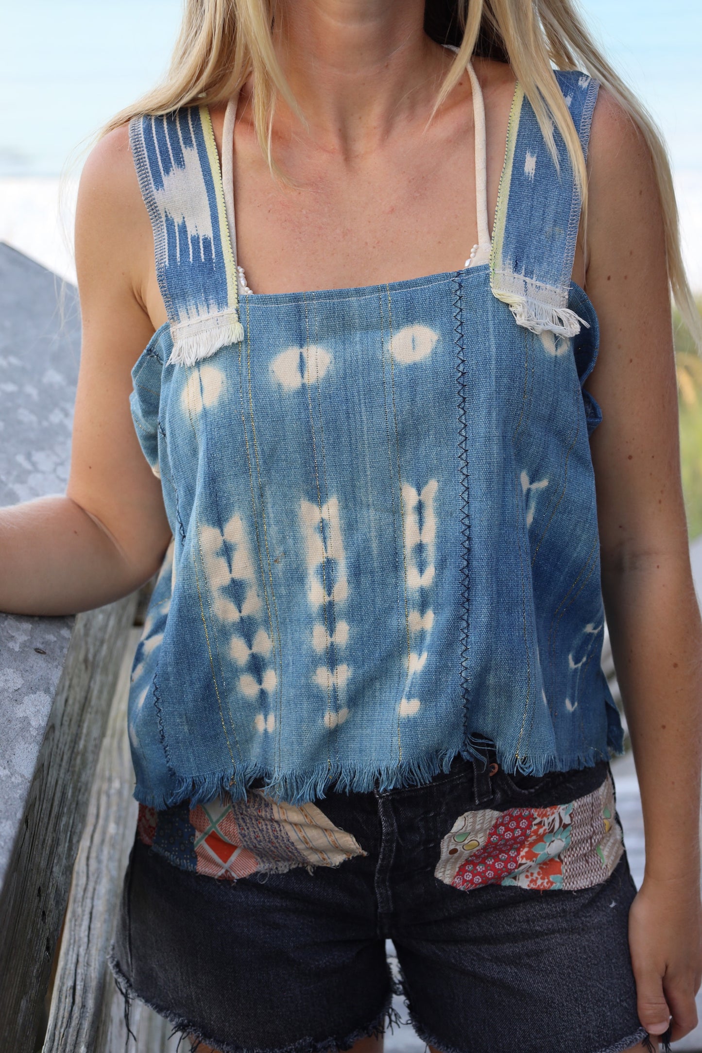 Indigo Tank Top