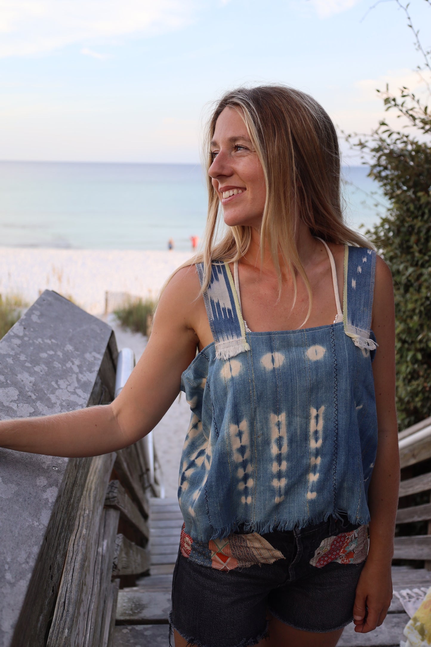 Indigo Tank Top