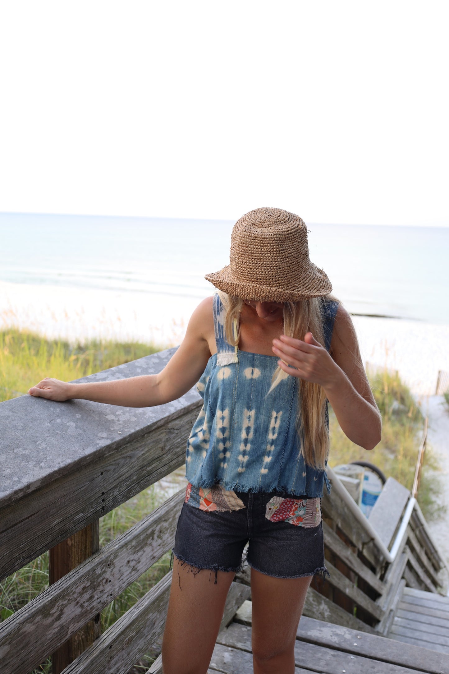 Indigo Tank Top