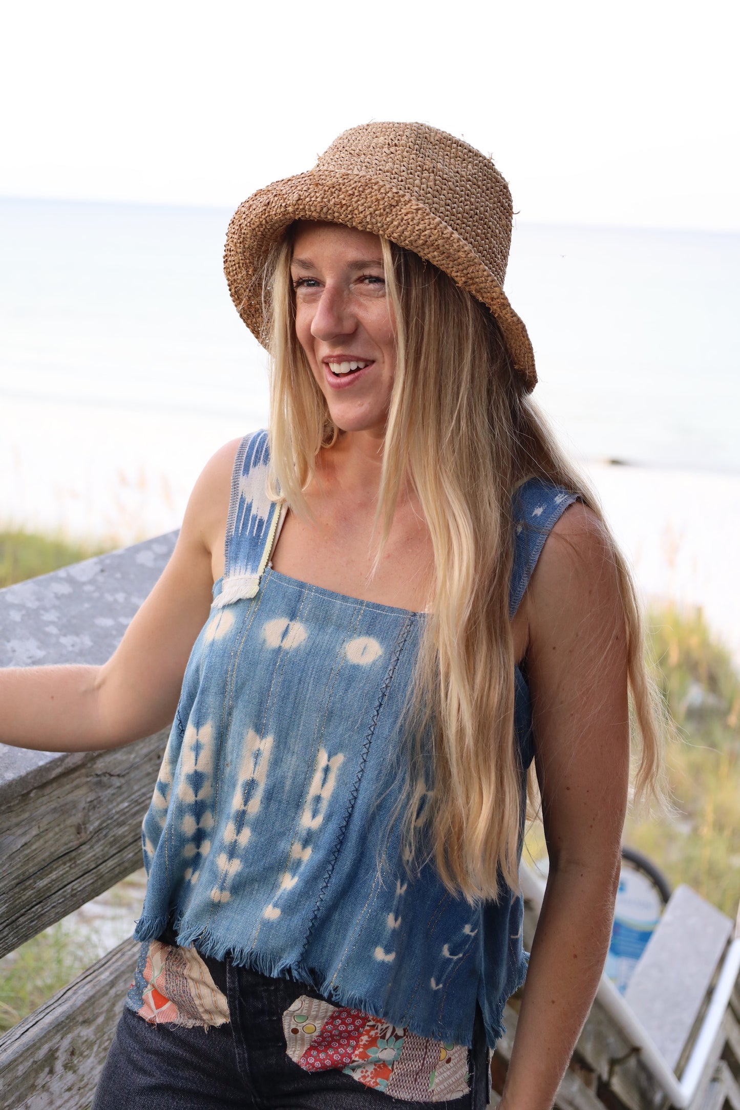 Indigo Tank Top