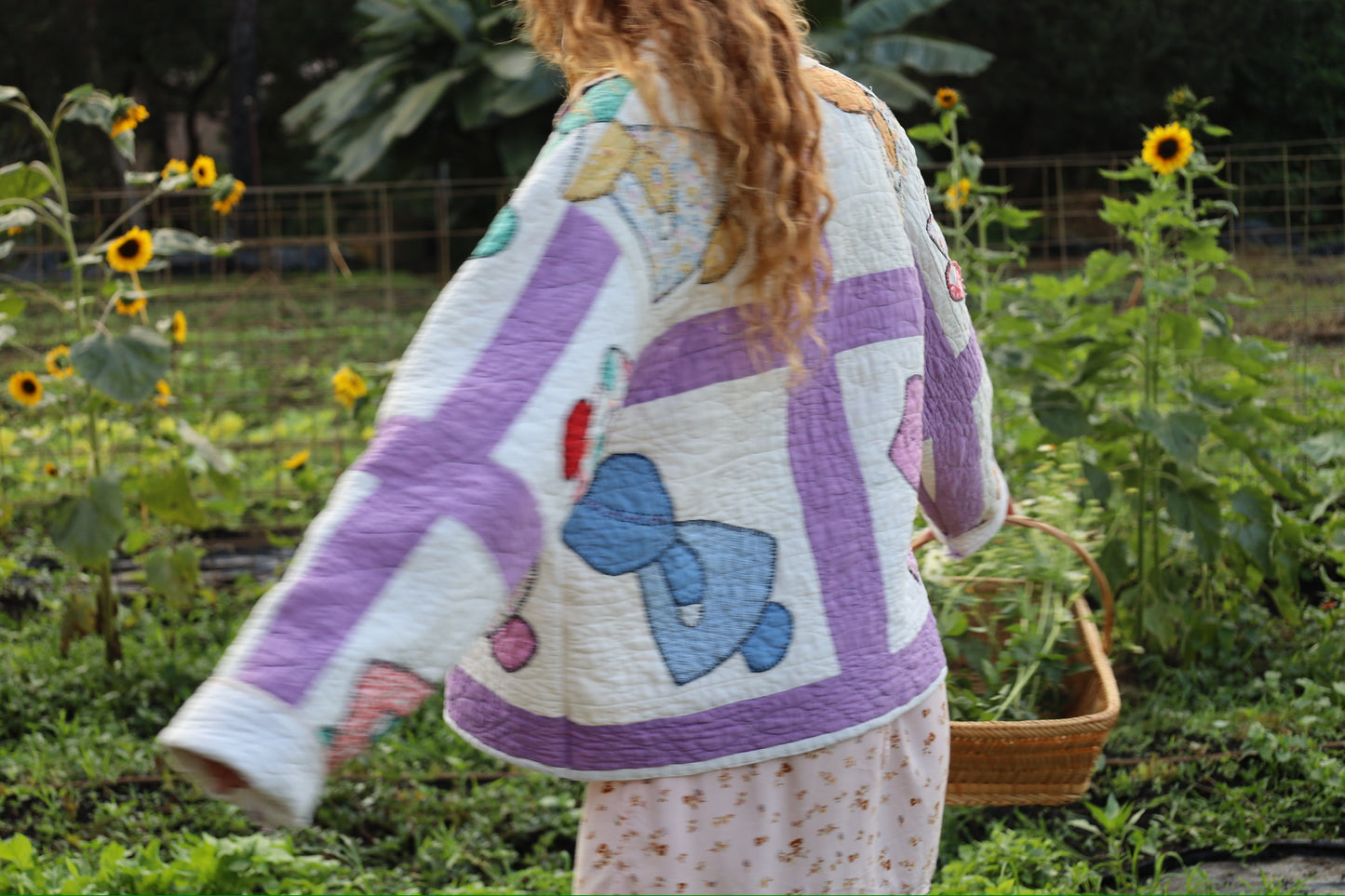 Sunbonnet Sue Short Quilt Coat