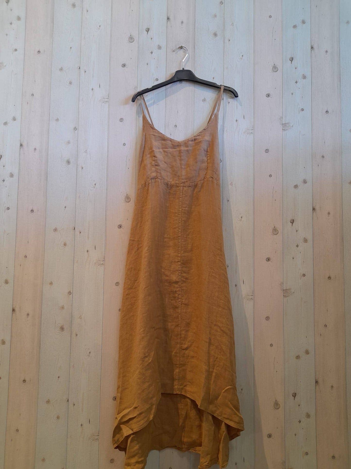 Linen Thin Strap Dress