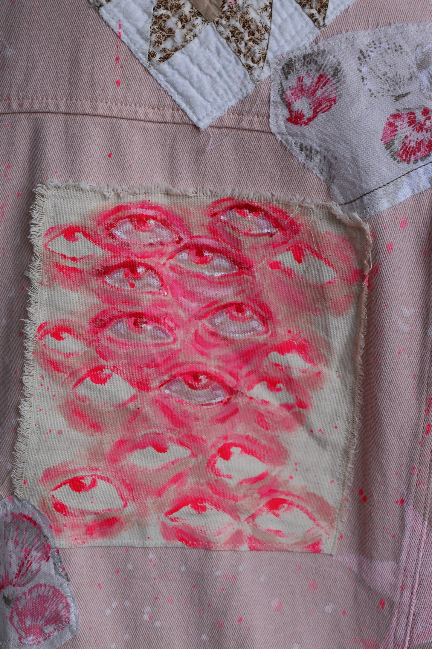 Pink Denim Jacket
