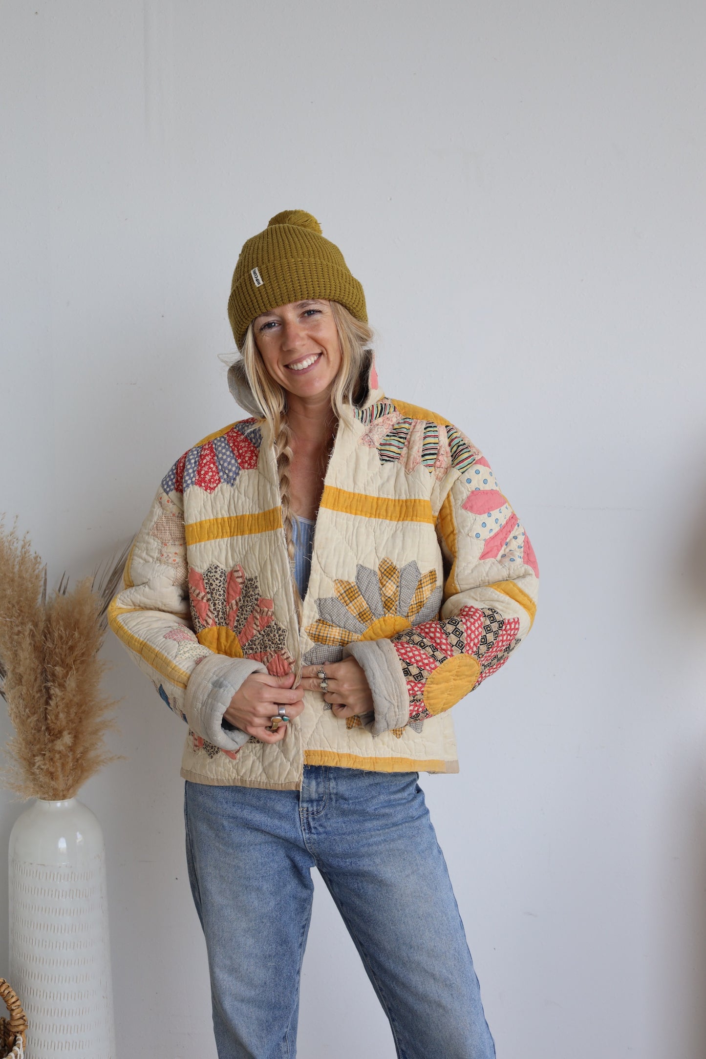 Sunflower Quilt Coat