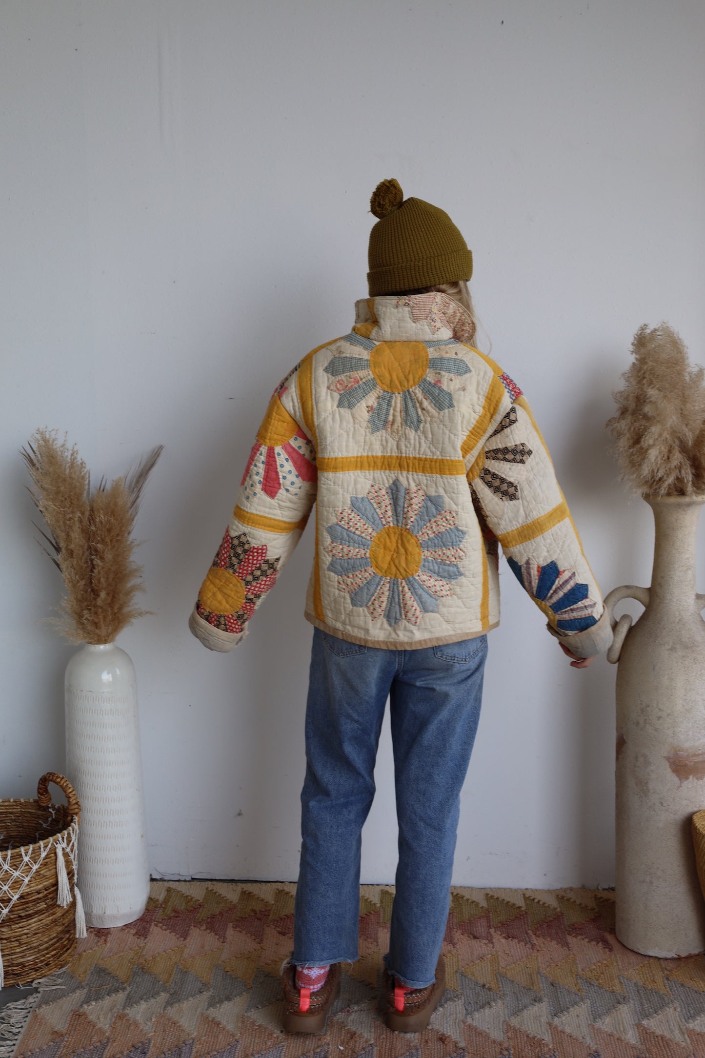 Sunflower Quilt Coat
