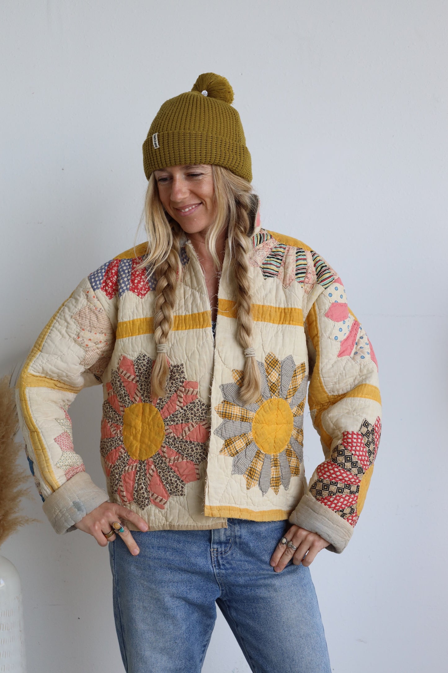 Sunflower Quilt Coat
