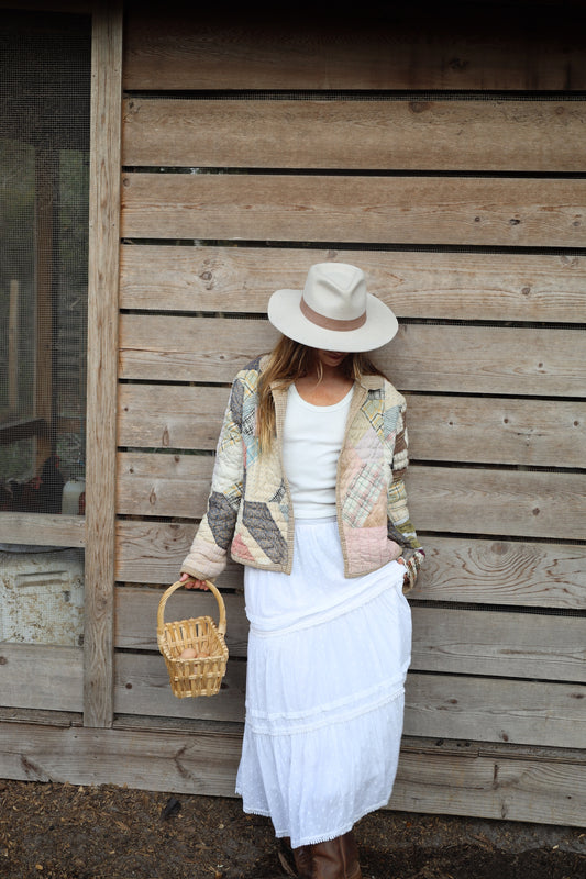 Pastel Quilt Coat