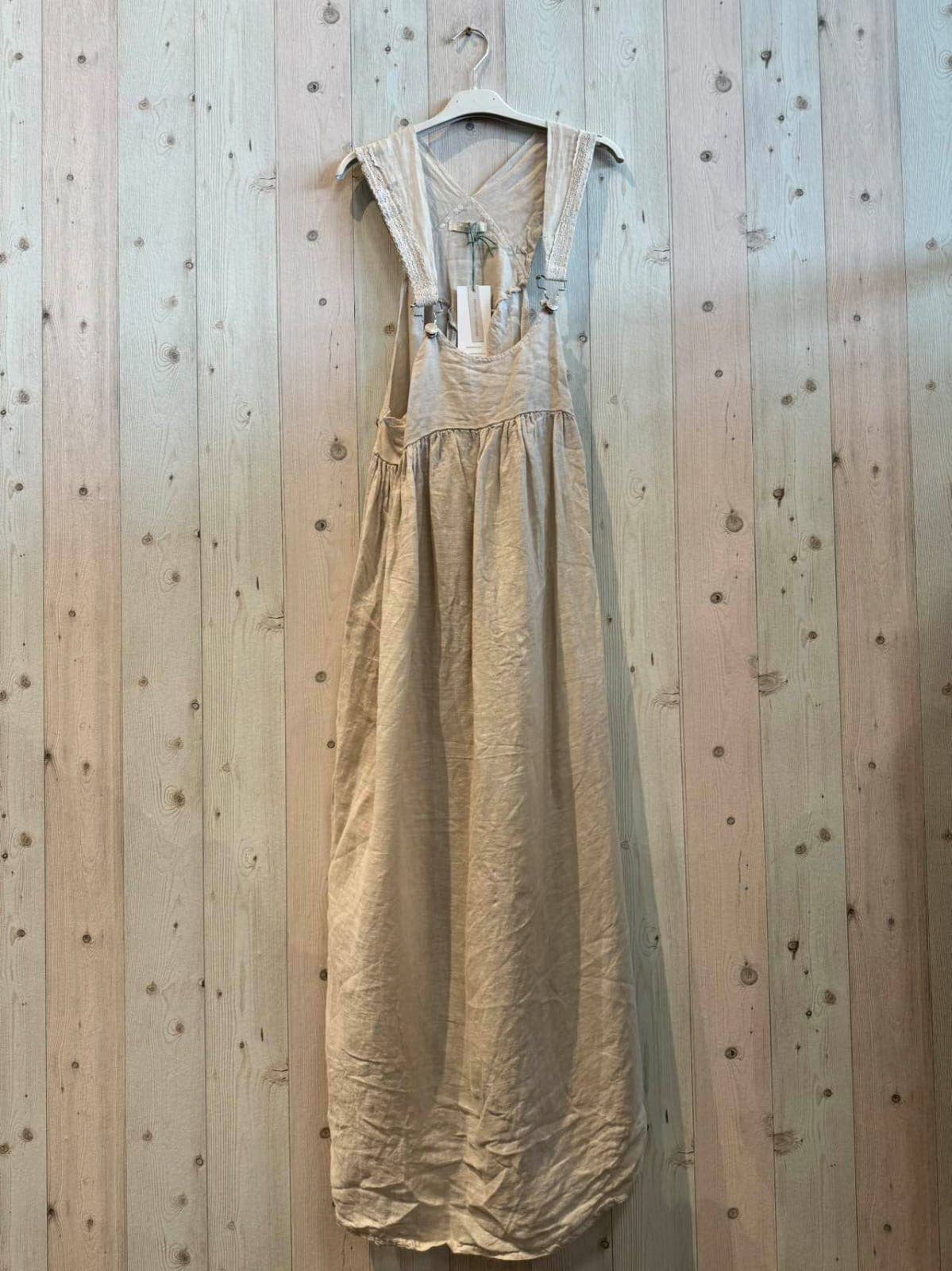 Linen Overall Dress