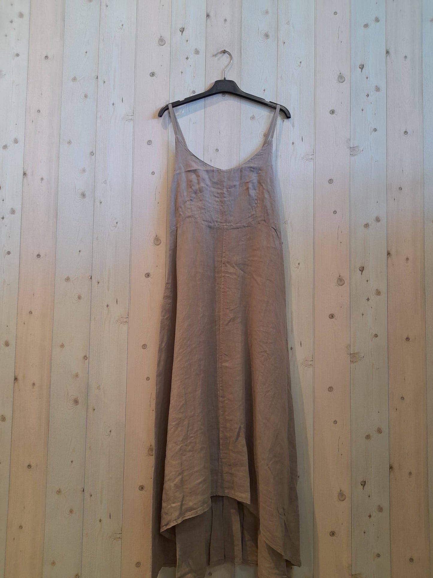 Linen Thin Strap Dress