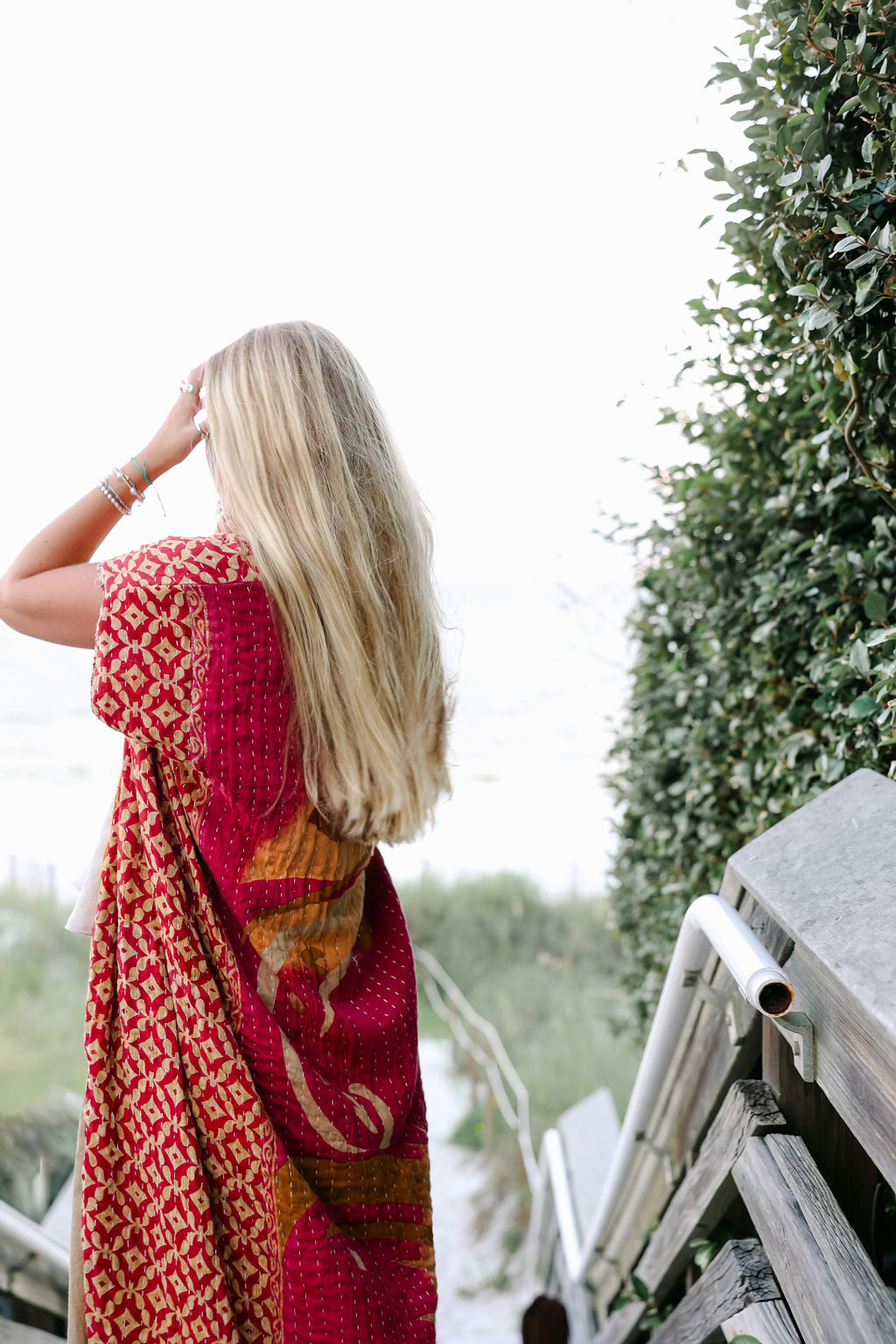 Kantha Long Kimono