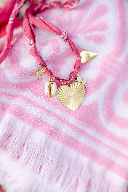 Bandana Charm Necklace