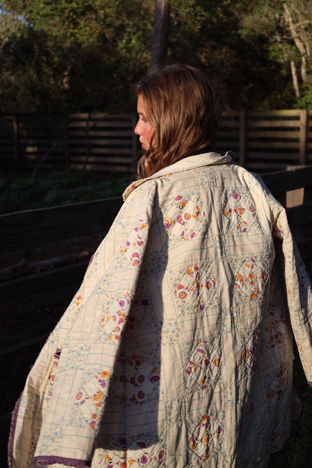 Long Duster Quilt Coat
