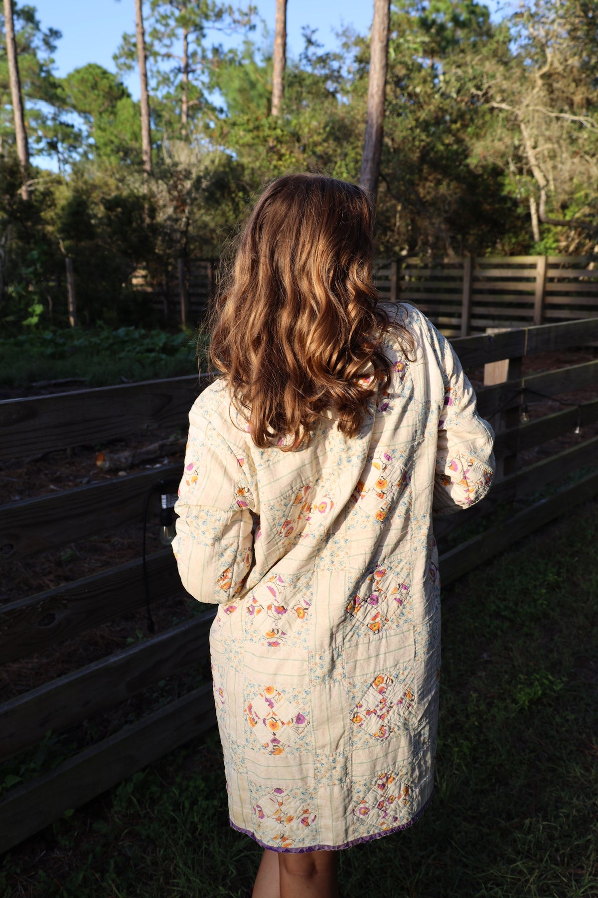 Long Duster Quilt Coat