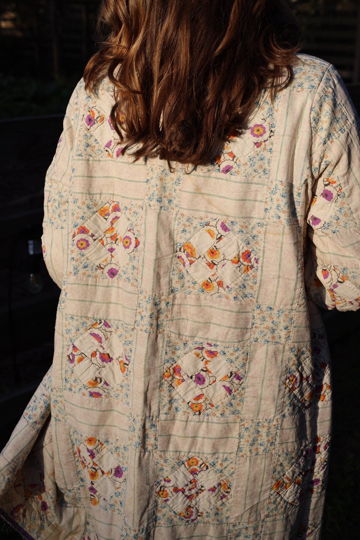 Long Duster Quilt Coat