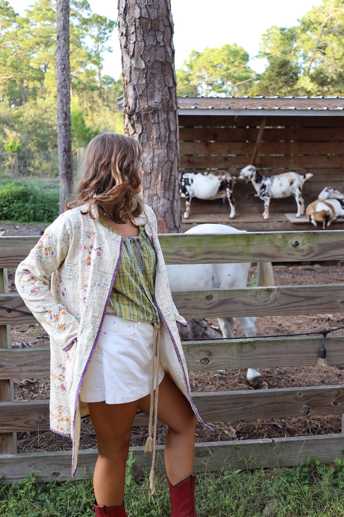 Long Duster Quilt Coat
