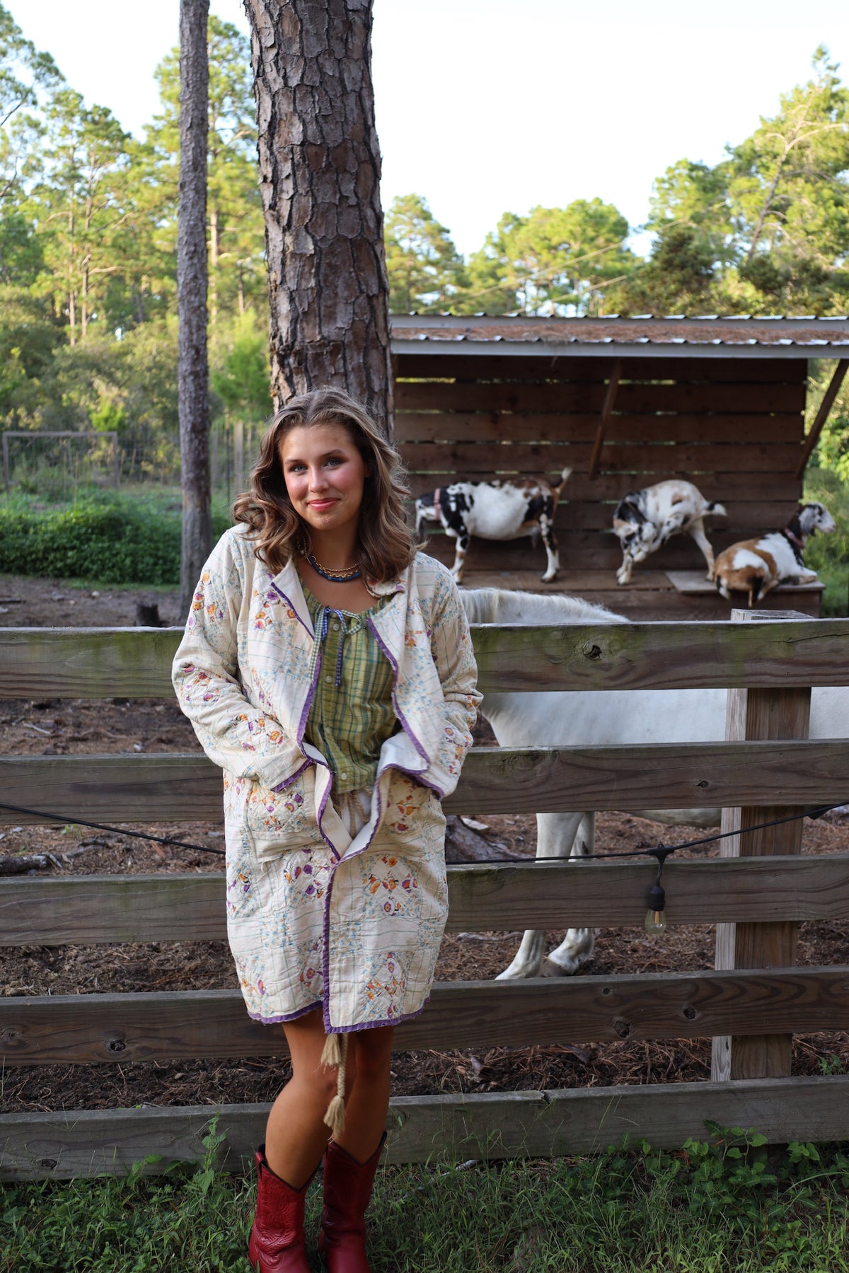 Long Duster Quilt Coat