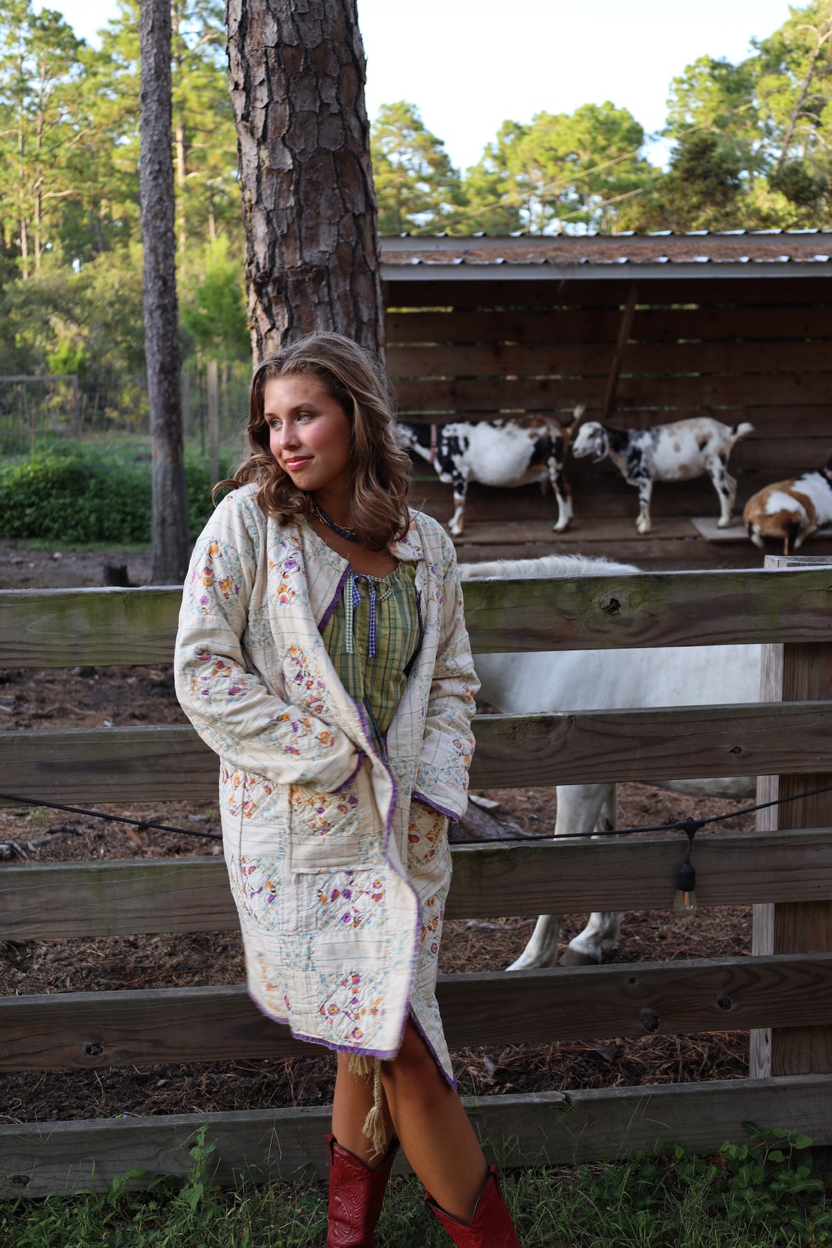 Long Duster Quilt Coat