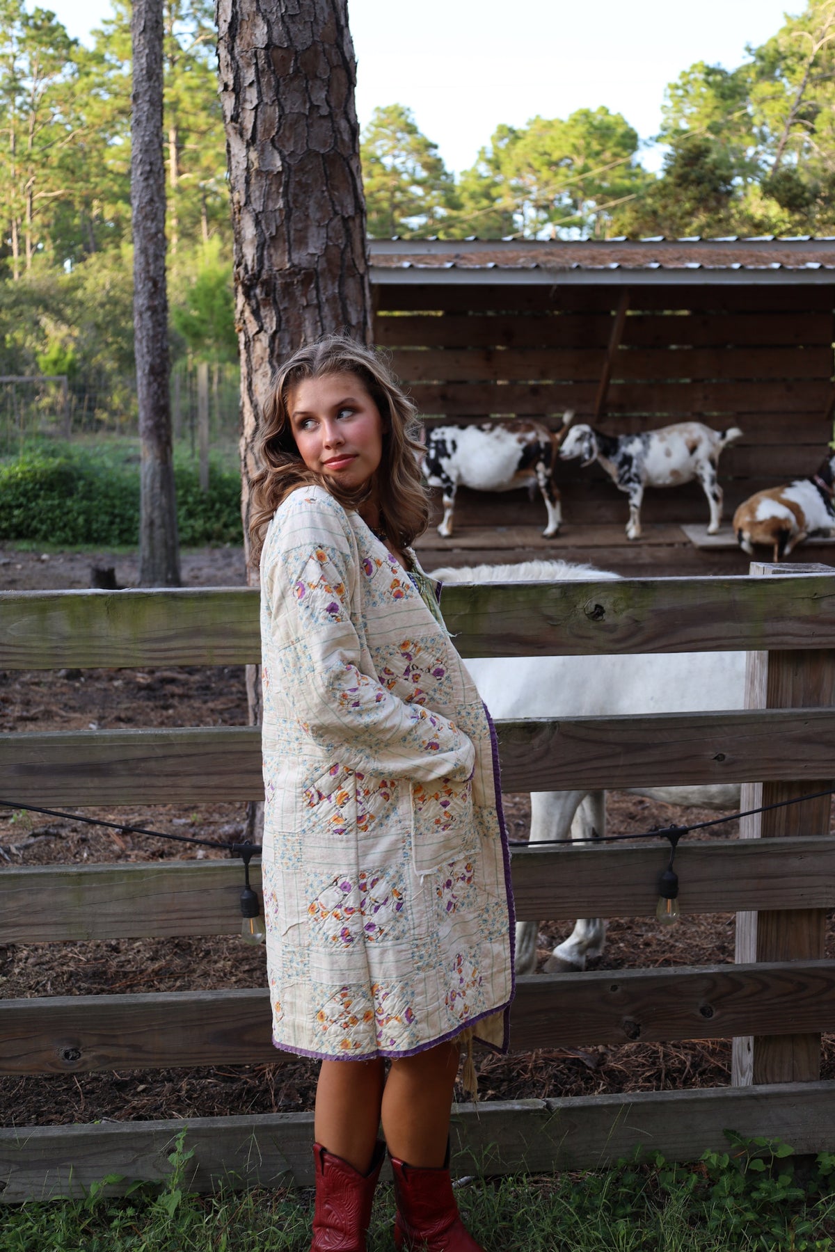 Long Duster Quilt Coat
