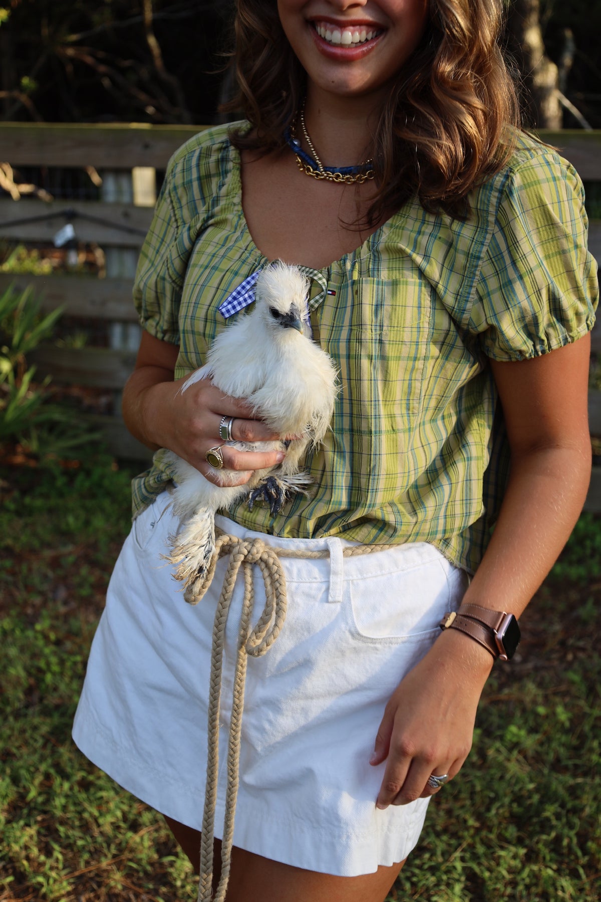 Green Puff Top
