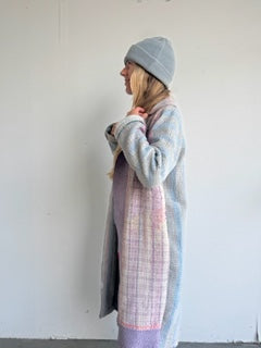 Kantha Long Coat