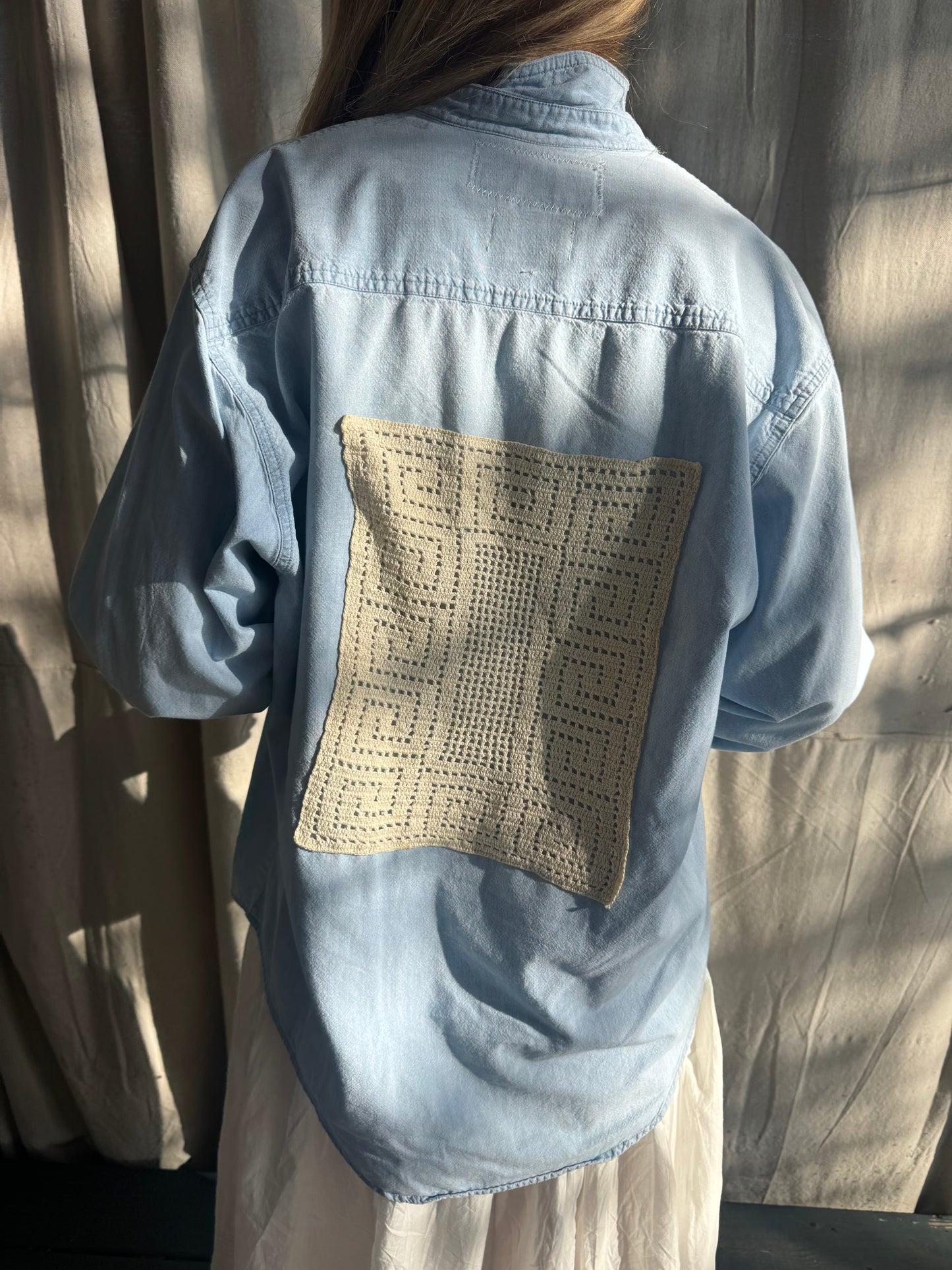 Denim Button Down Shirt