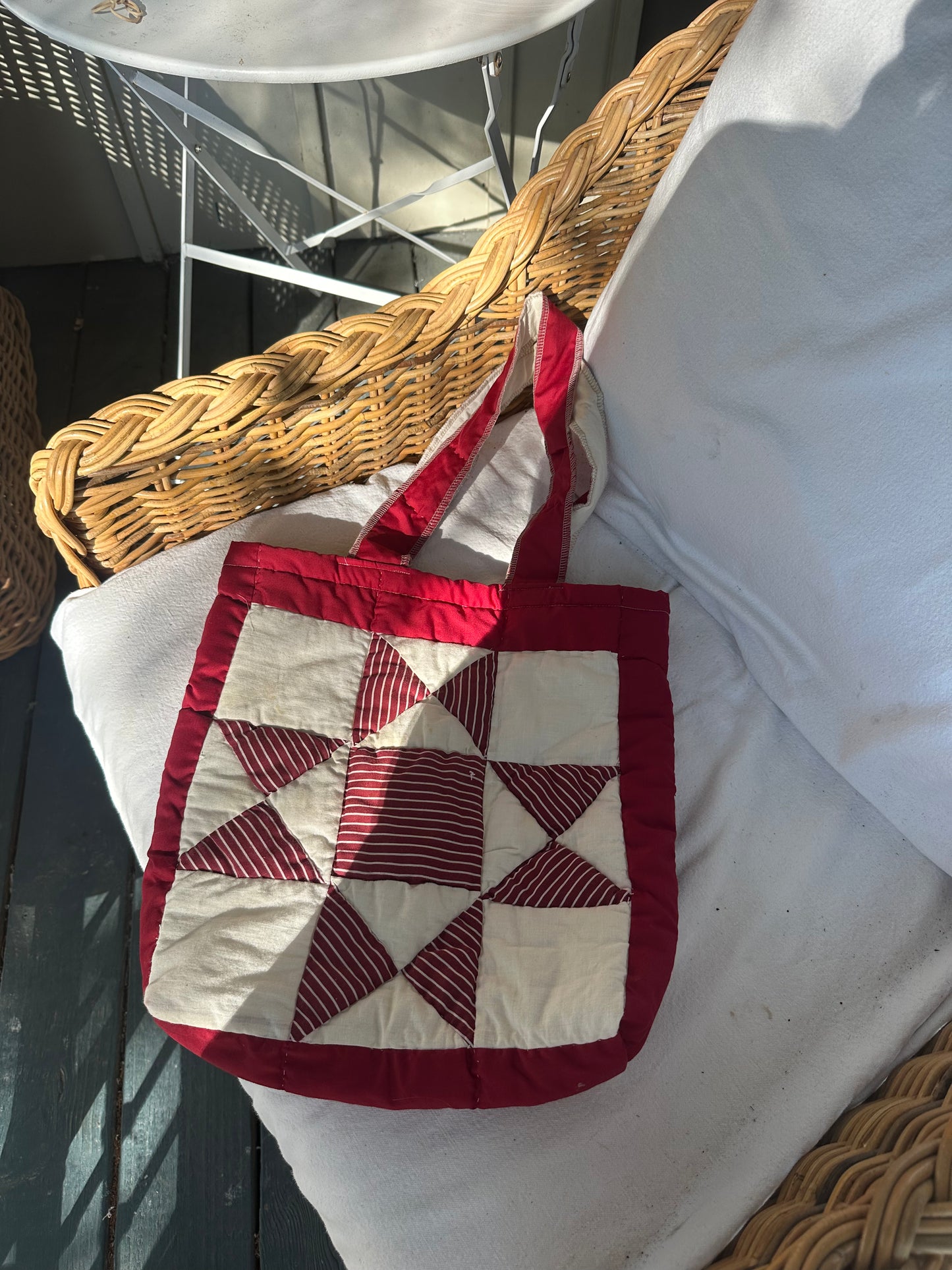 Market Quilt Tote Bag