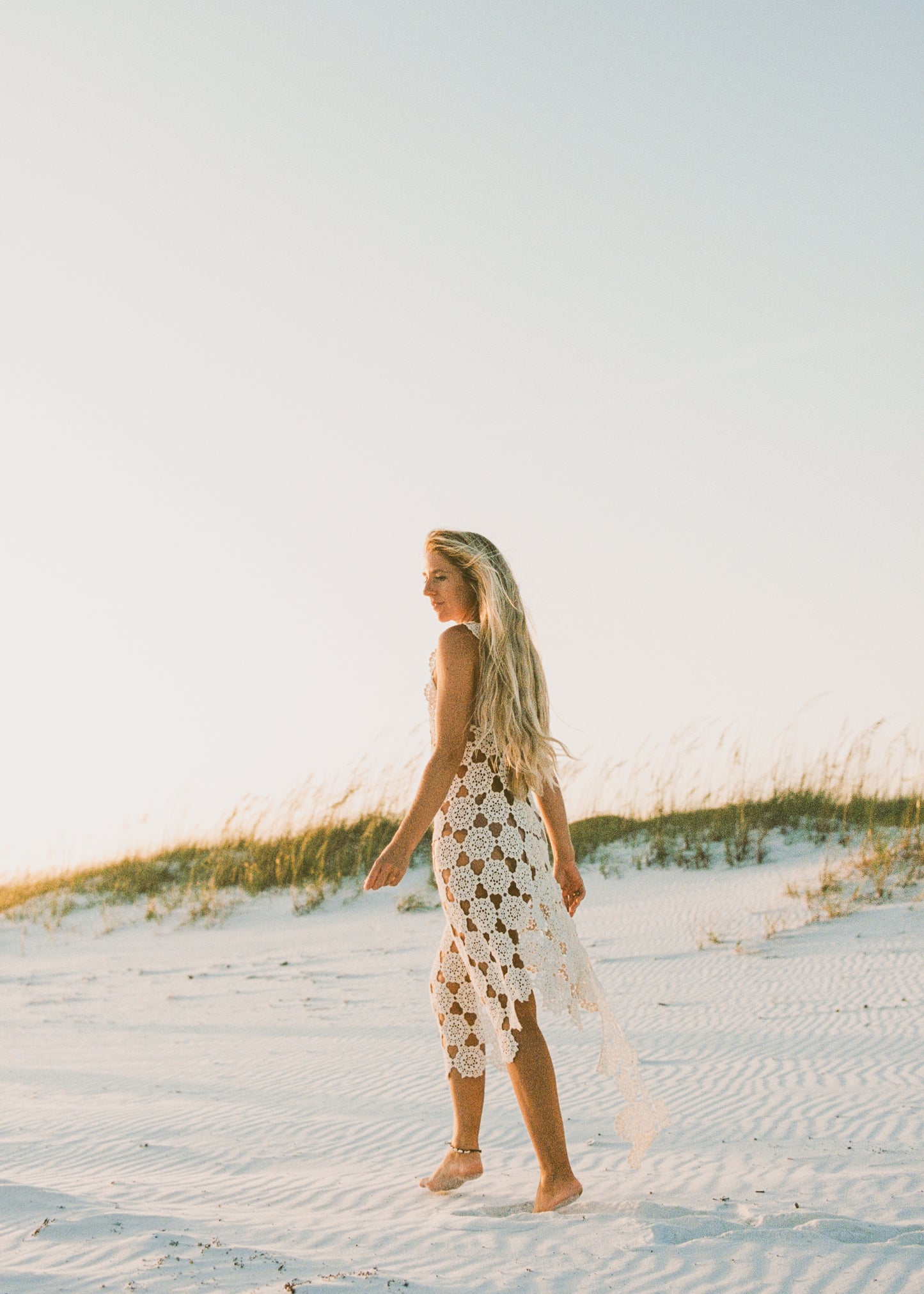 The Mary Ellen Crochet Gown