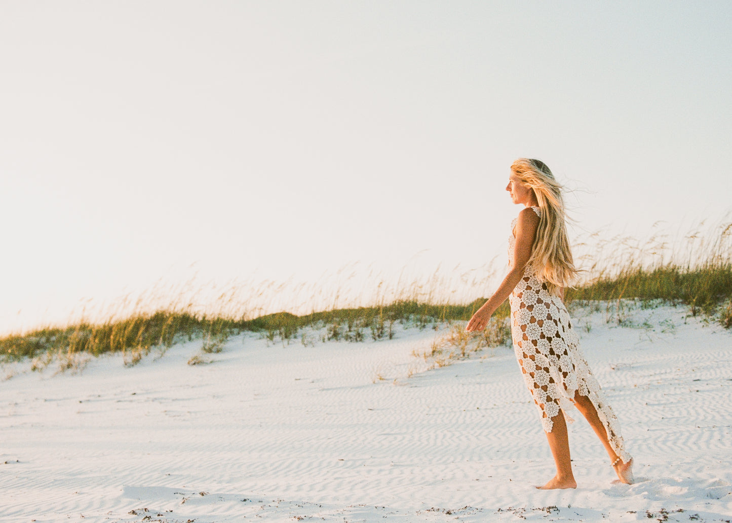 The Mary Ellen Crochet Gown