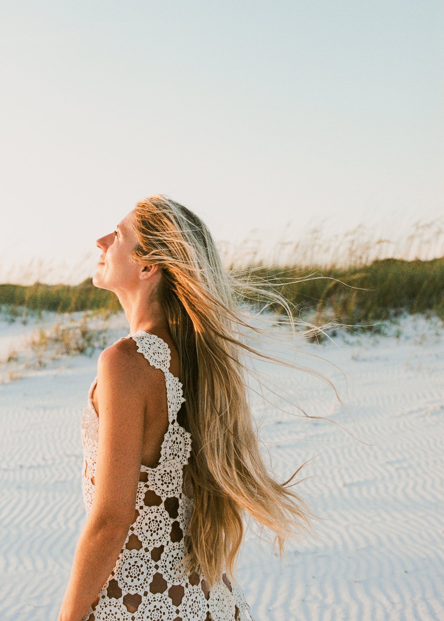 The Mary Ellen Crochet Gown