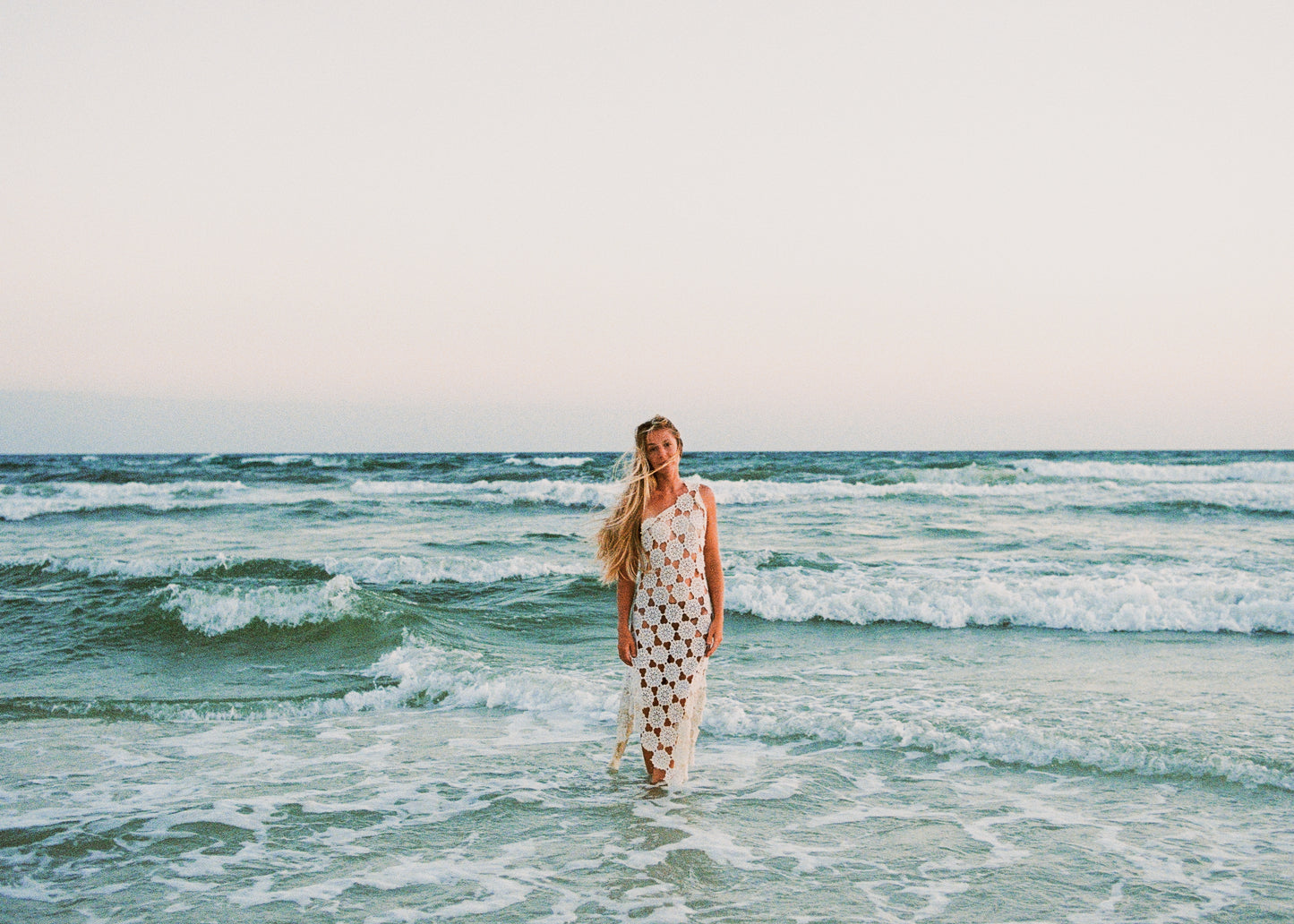 The Mary Ellen Crochet Gown