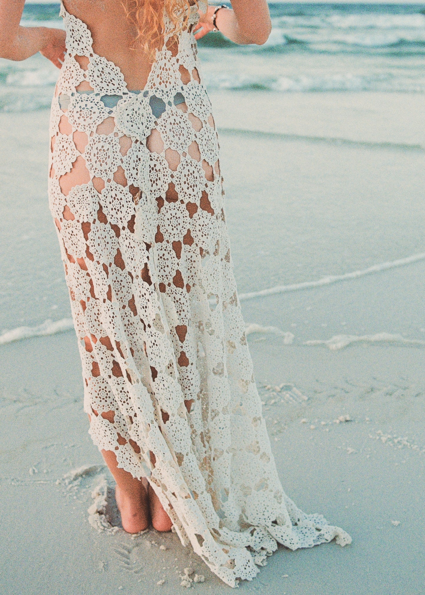 The Olivia Crochet Gown