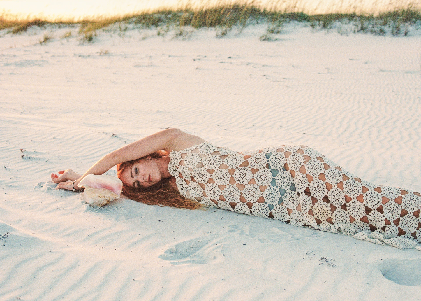 The Olivia Crochet Gown